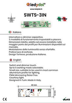 INTERRUTTORE A DIMMER CAPACITIVO